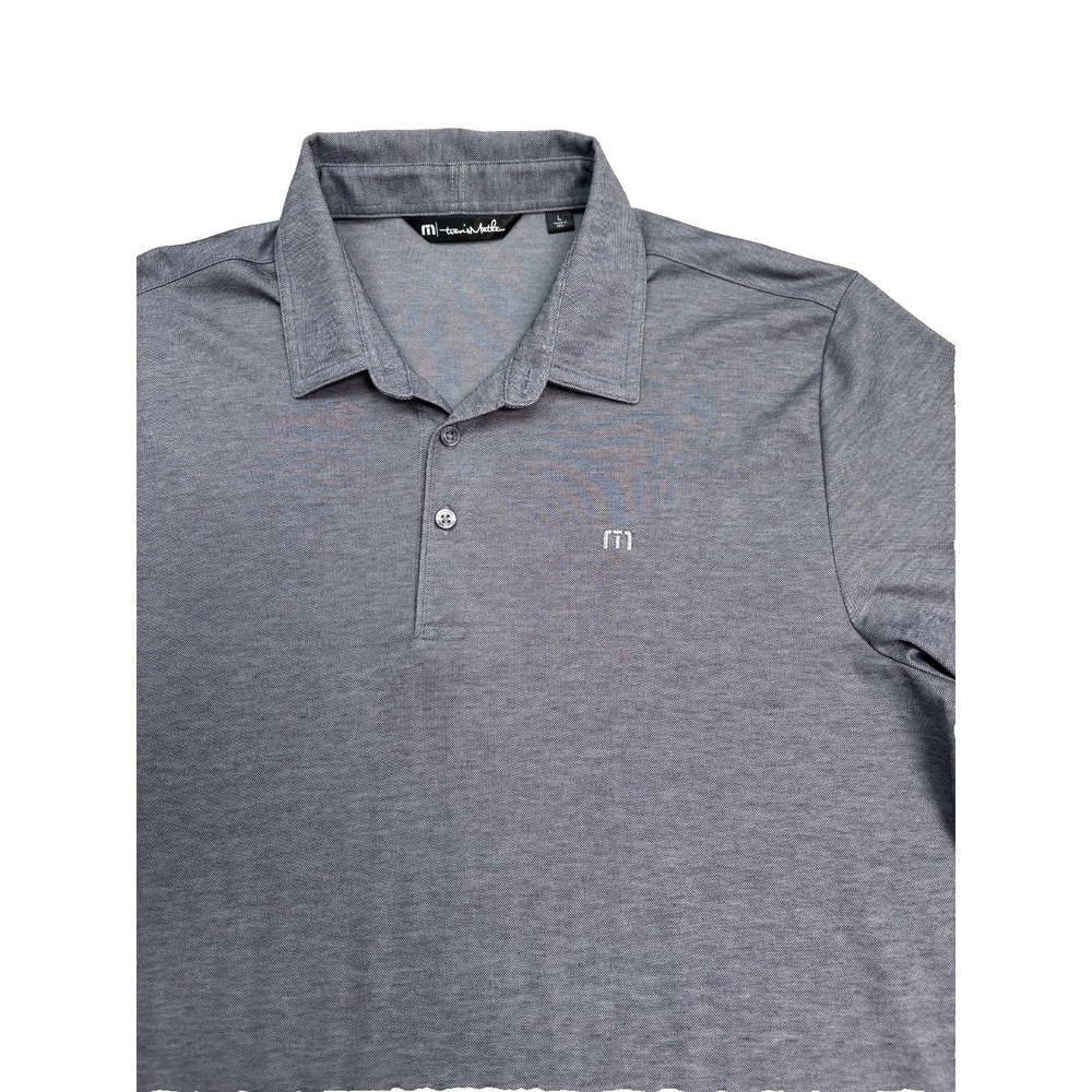Travis‎ Mathew The Zinna Polo Shirt Men's Grey Gray